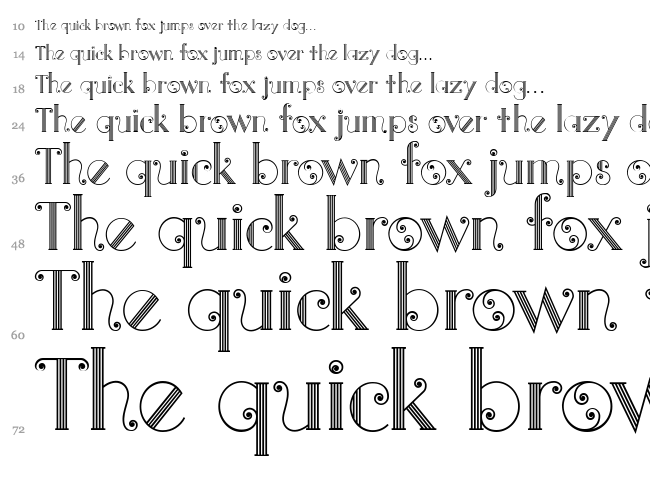 Quito Colonial font waterfall